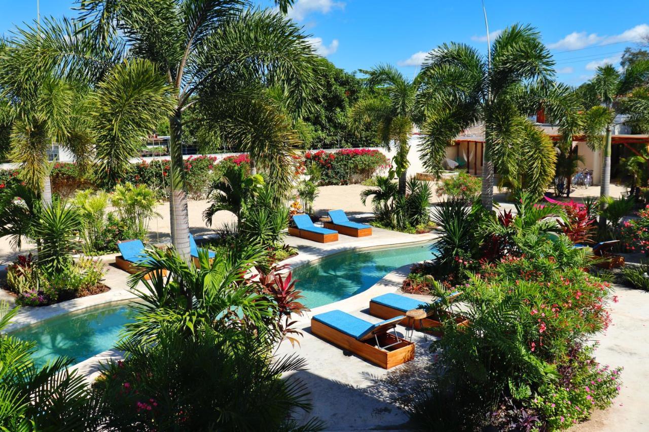 Blue Palm Bacalar Hotell Eksteriør bilde