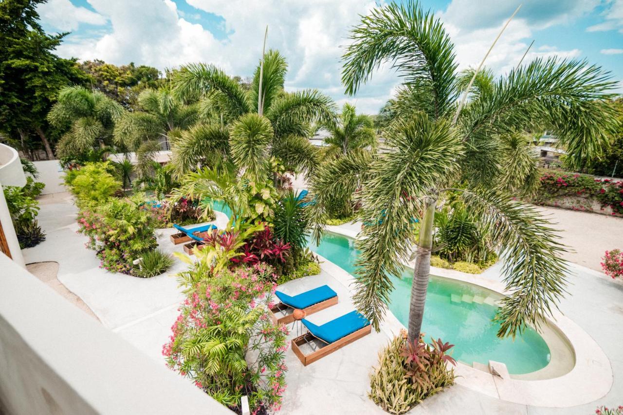 Blue Palm Bacalar Hotell Eksteriør bilde