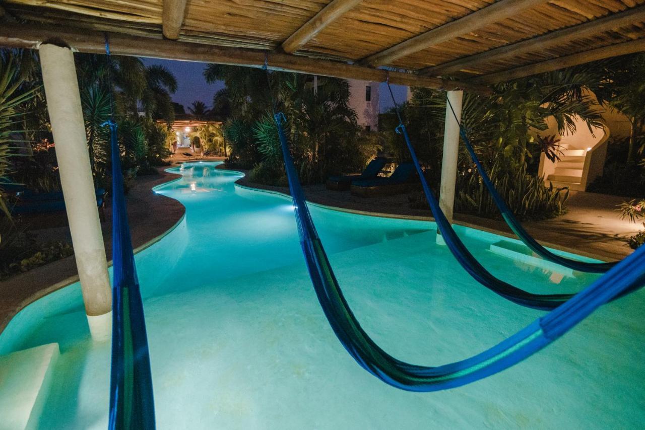 Blue Palm Bacalar Hotell Eksteriør bilde