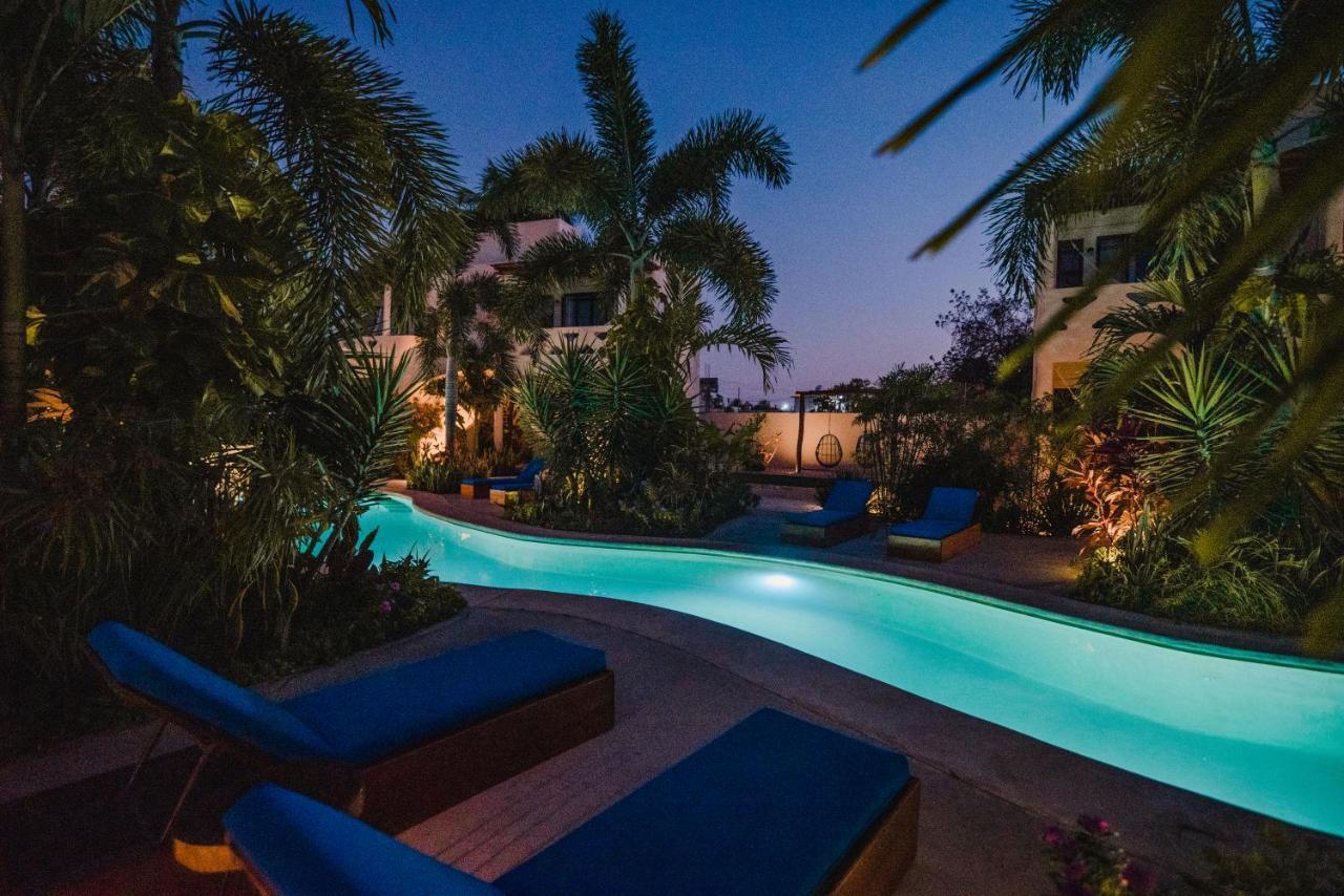 Blue Palm Bacalar Hotell Eksteriør bilde